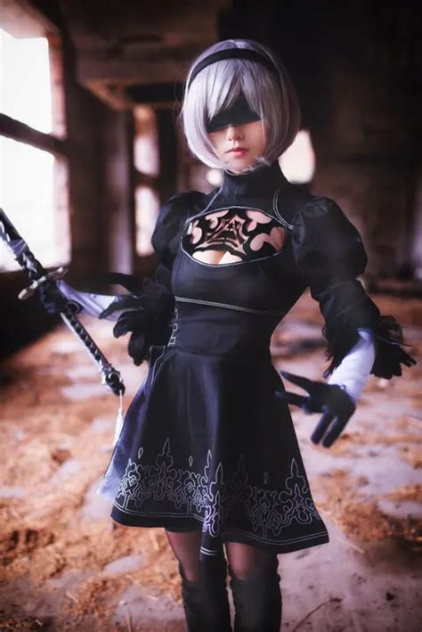 2b cosplay porn|2b Nier Cosplay Porn Videos 